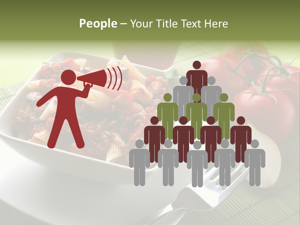 Parmesan Macaroni Grated PowerPoint Template