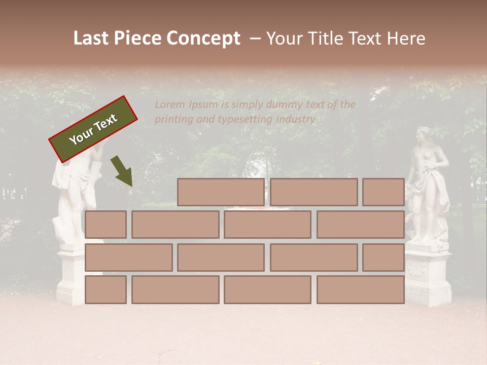 Trash Spraypaint Grungy PowerPoint Template