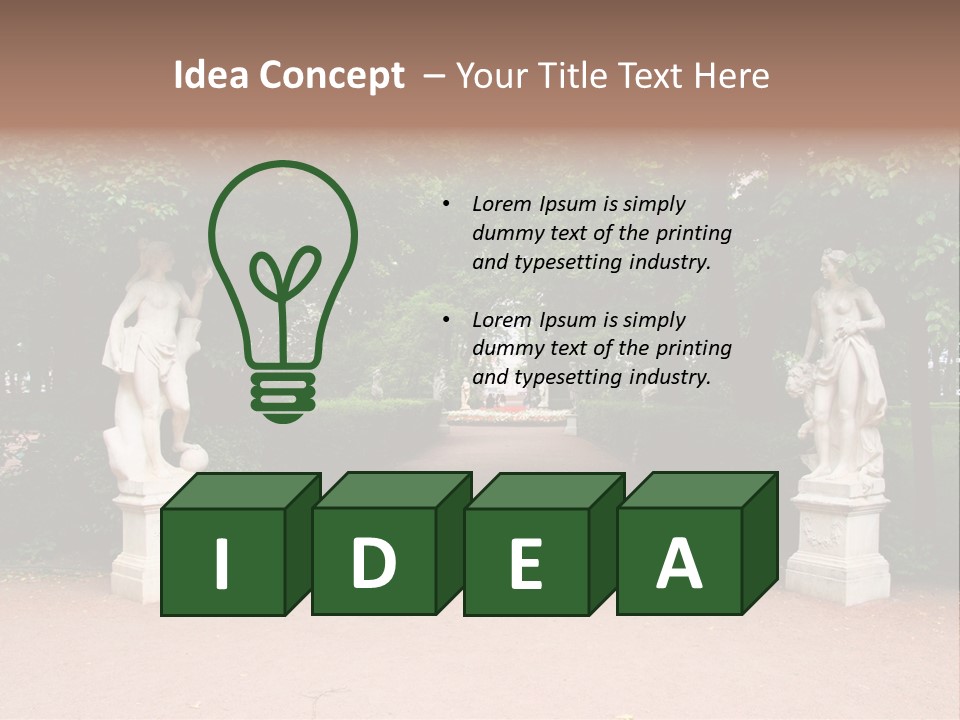 Trash Spraypaint Grungy PowerPoint Template