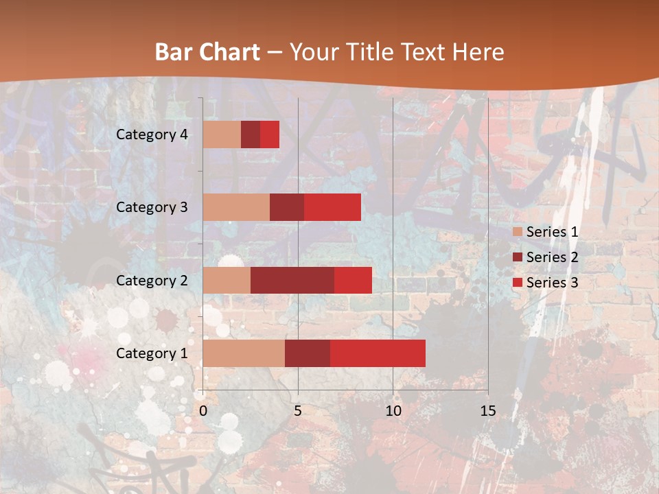 Trash Spraypaint Grungy PowerPoint Template