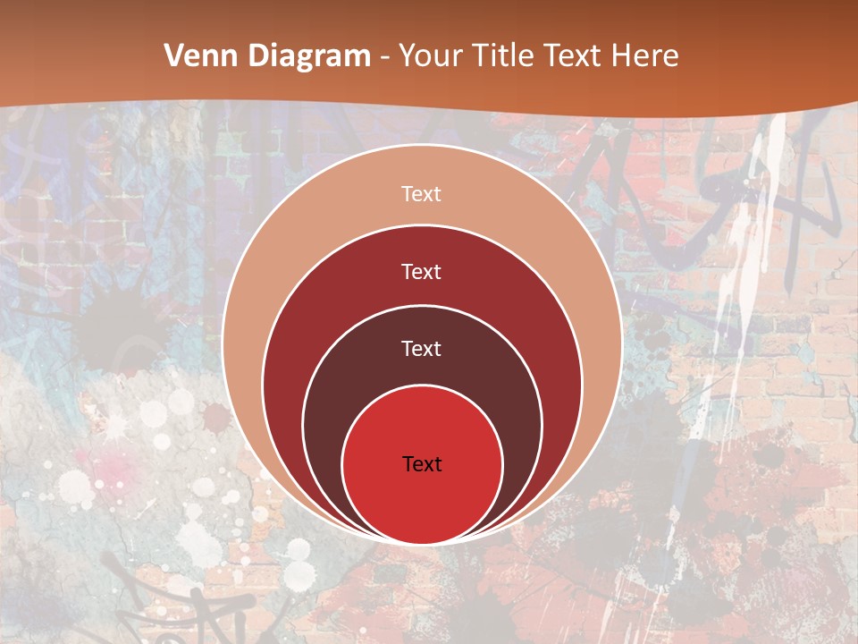 Trash Spraypaint Grungy PowerPoint Template