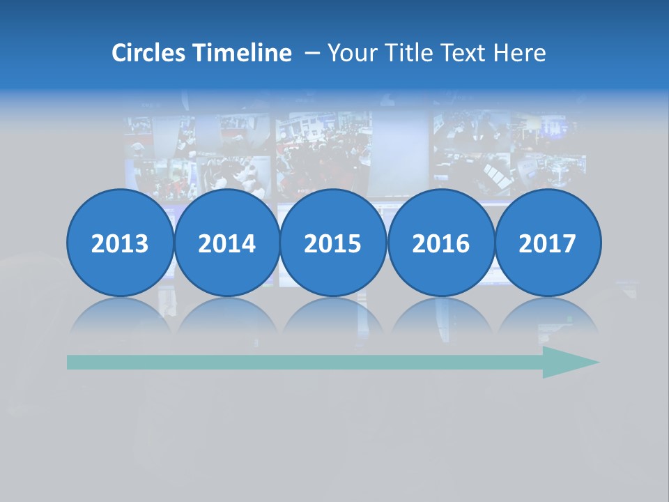 A Group Of People Sitting In Front Of Computer Screens PowerPoint Template