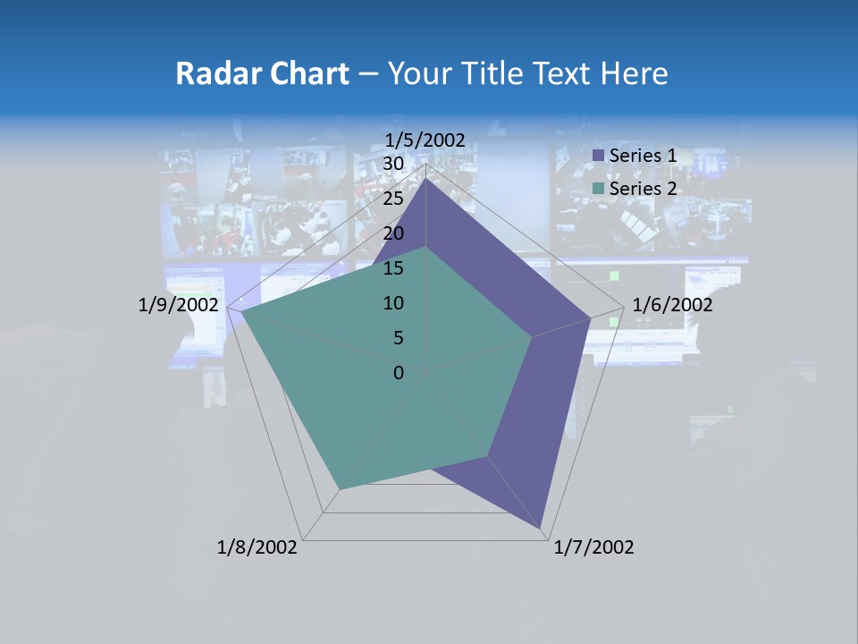 A Group Of People Sitting In Front Of Computer Screens PowerPoint Template