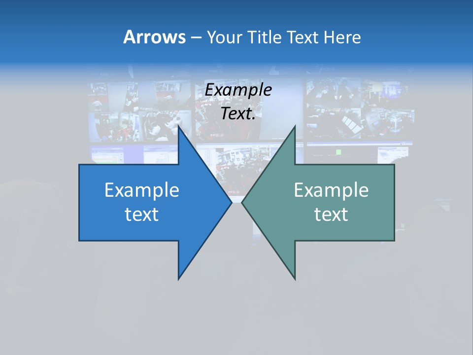 A Group Of People Sitting In Front Of Computer Screens PowerPoint Template