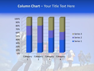 Backpacking Backpacker Outdoor PowerPoint Template