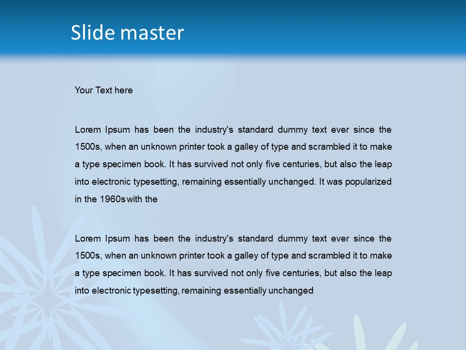 Light Design Illustration PowerPoint Template