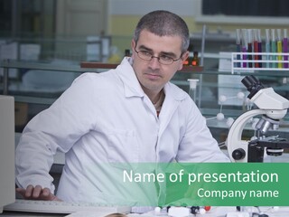 Experiment  Pharmacology PowerPoint Template