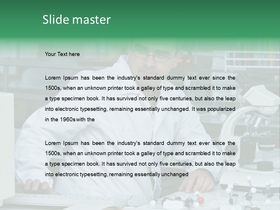 Experiment  Pharmacology PowerPoint Template