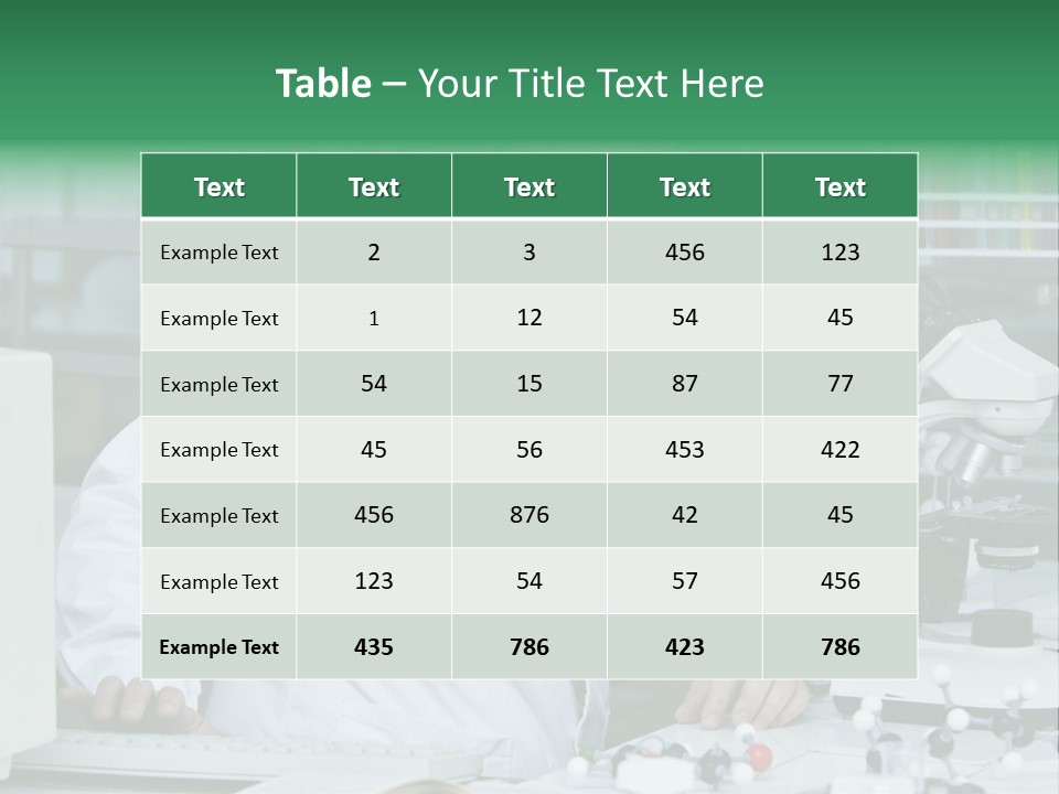 Experiment  Pharmacology PowerPoint Template