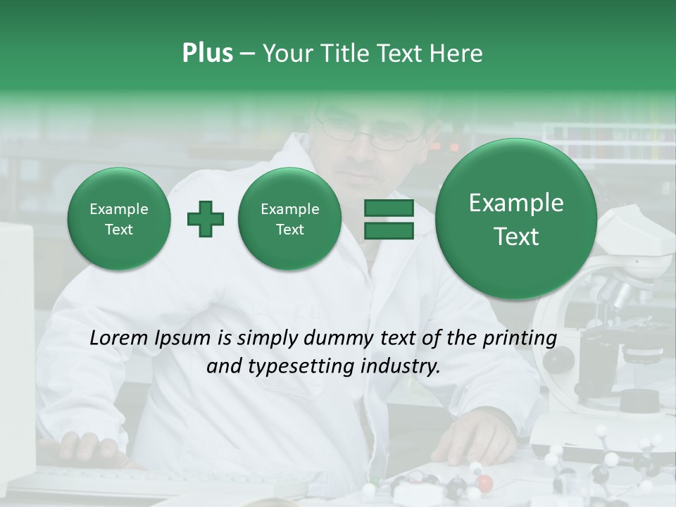 Experiment  Pharmacology PowerPoint Template
