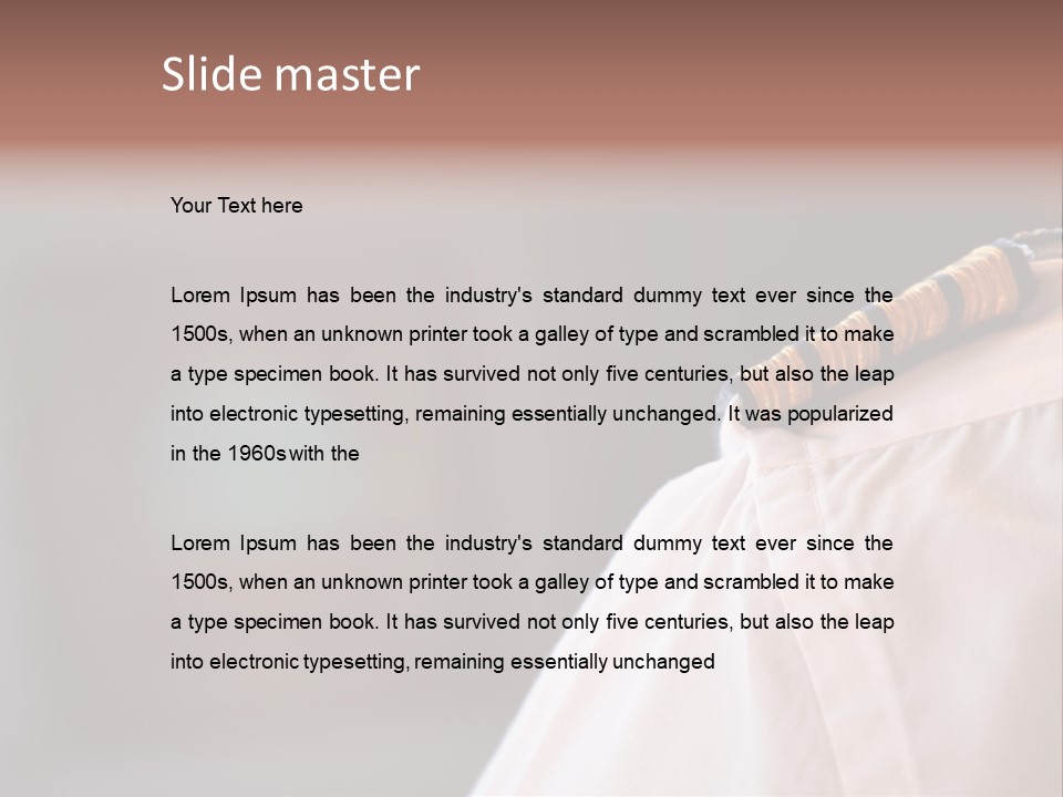 Uniform Board Fly PowerPoint Template