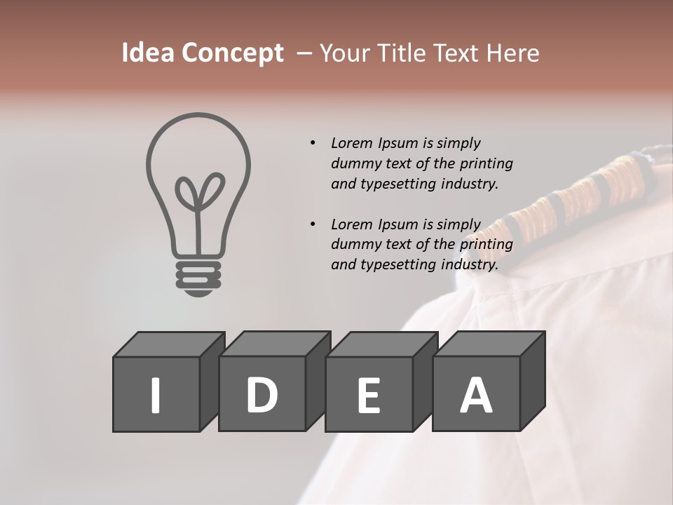 Uniform Board Fly PowerPoint Template