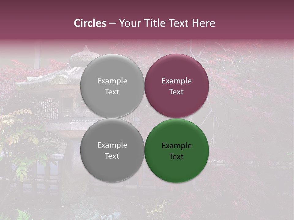 Gentle Tokyo Temple PowerPoint Template
