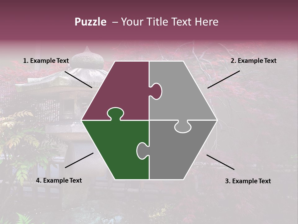 Gentle Tokyo Temple PowerPoint Template
