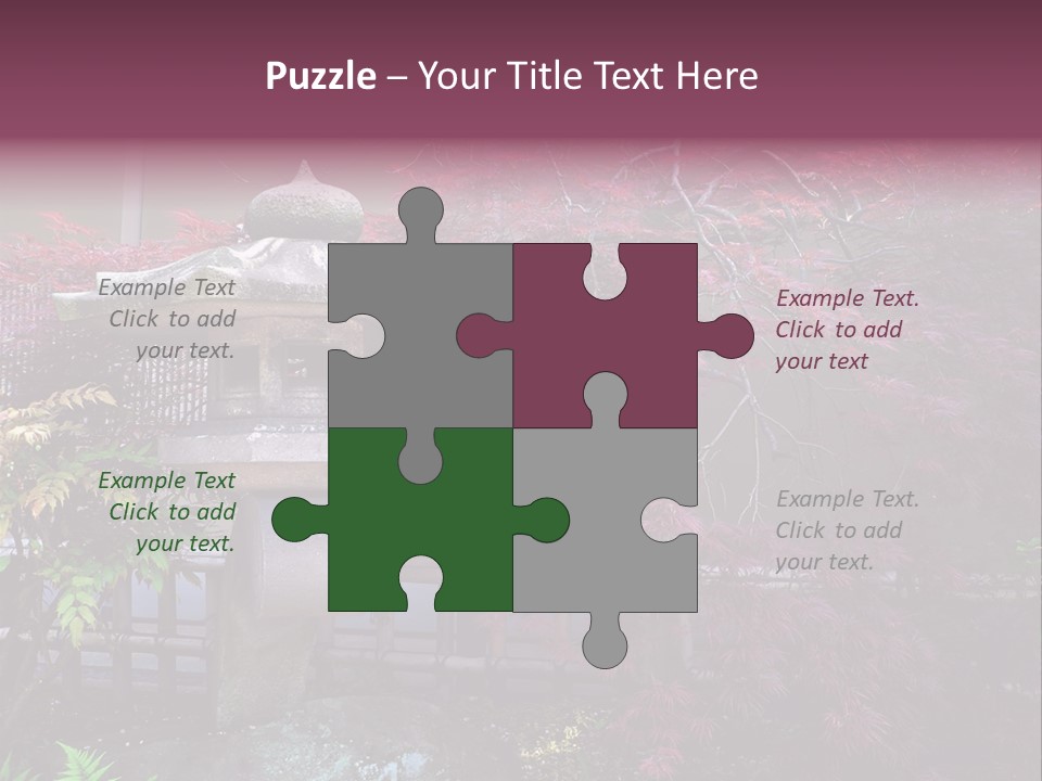 Gentle Tokyo Temple PowerPoint Template
