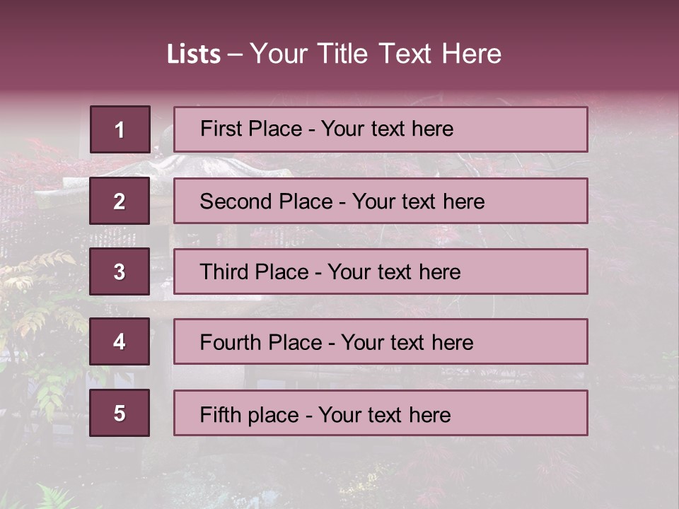 Gentle Tokyo Temple PowerPoint Template