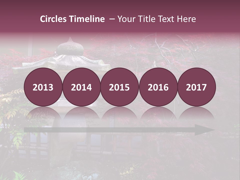 Gentle Tokyo Temple PowerPoint Template