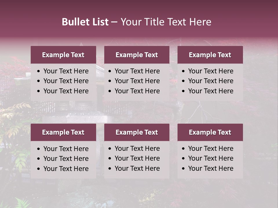 Gentle Tokyo Temple PowerPoint Template