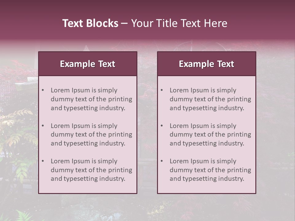 Gentle Tokyo Temple PowerPoint Template