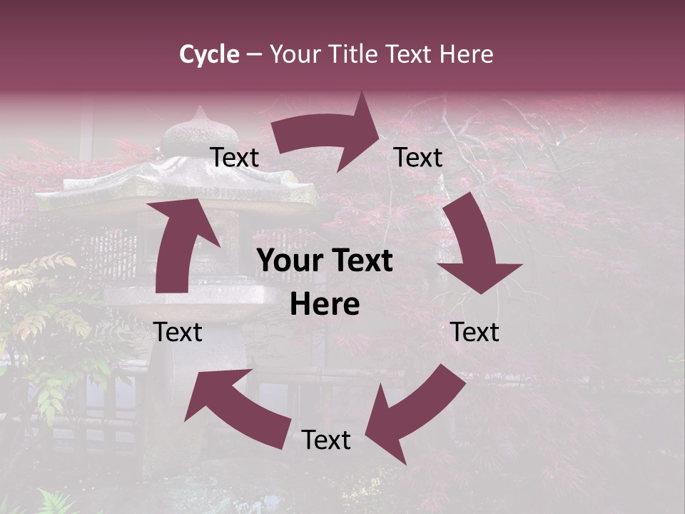 Gentle Tokyo Temple PowerPoint Template