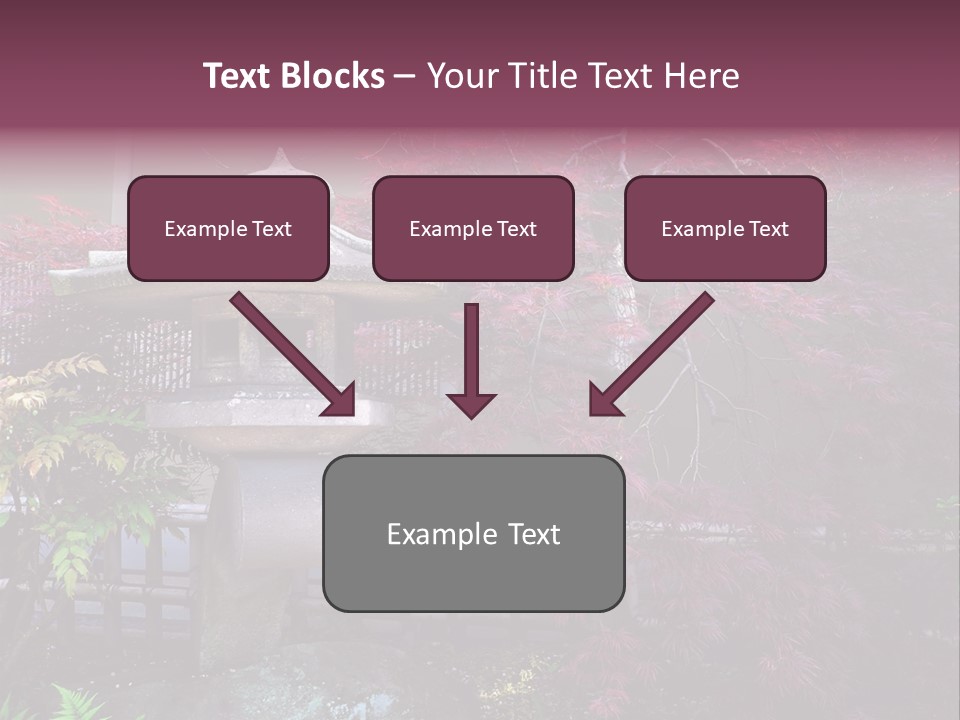 Gentle Tokyo Temple PowerPoint Template