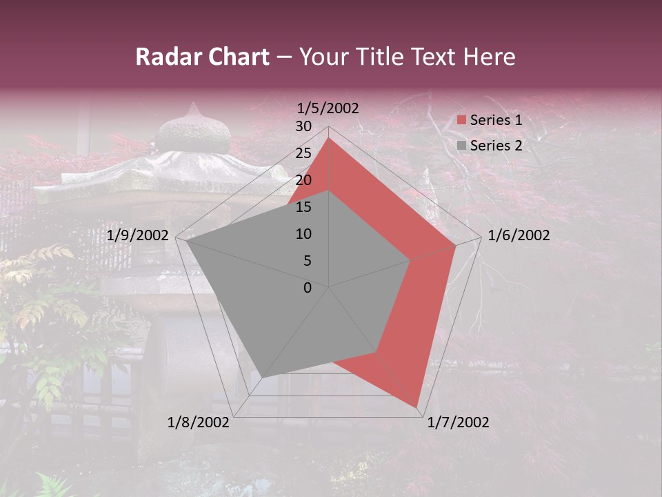 Gentle Tokyo Temple PowerPoint Template