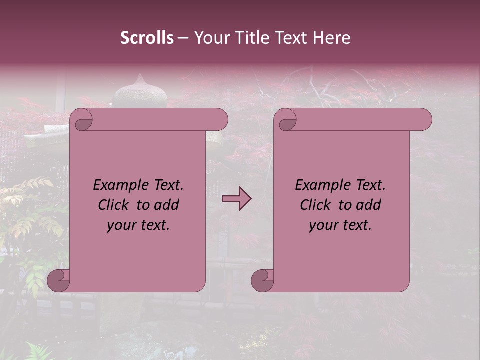 Gentle Tokyo Temple PowerPoint Template