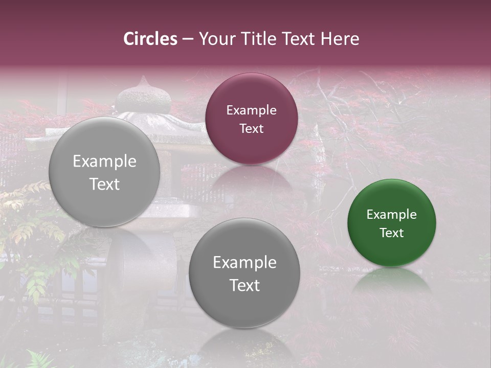 Gentle Tokyo Temple PowerPoint Template