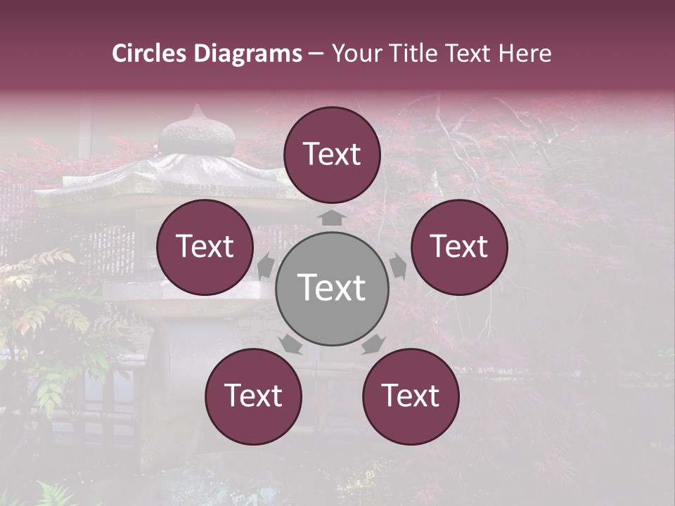Gentle Tokyo Temple PowerPoint Template