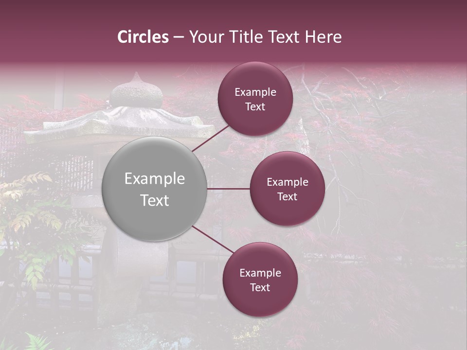 Gentle Tokyo Temple PowerPoint Template