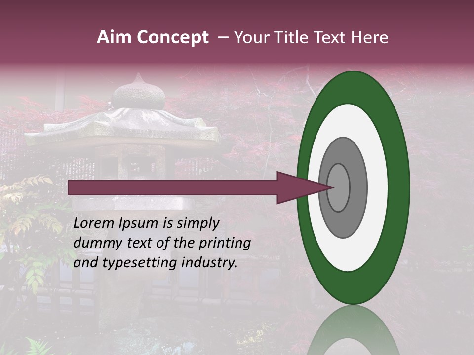 Gentle Tokyo Temple PowerPoint Template