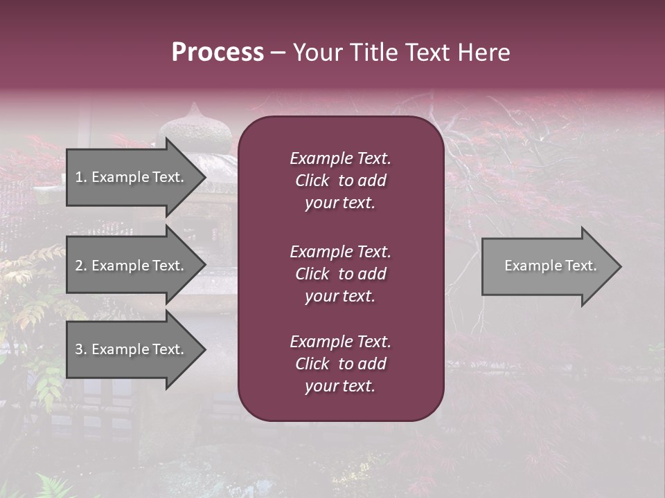 Gentle Tokyo Temple PowerPoint Template