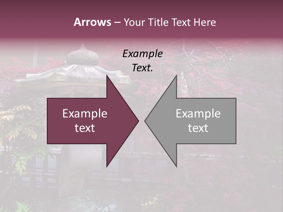 Gentle Tokyo Temple PowerPoint Template