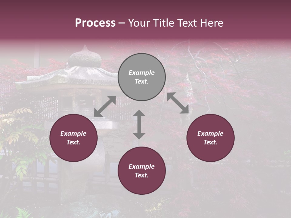 Gentle Tokyo Temple PowerPoint Template