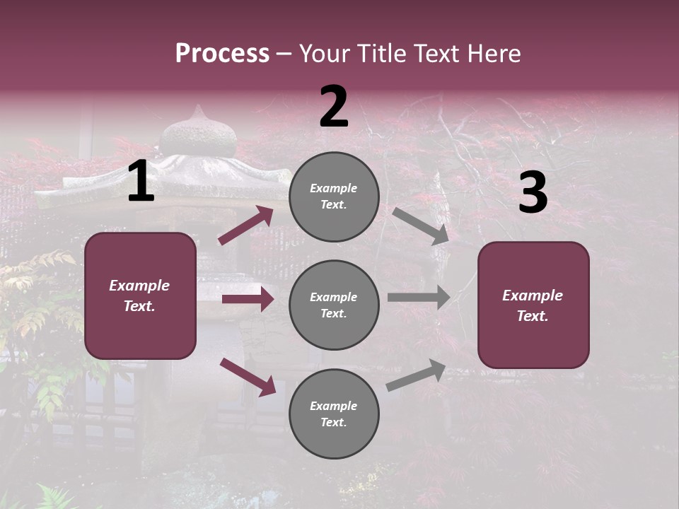 Gentle Tokyo Temple PowerPoint Template
