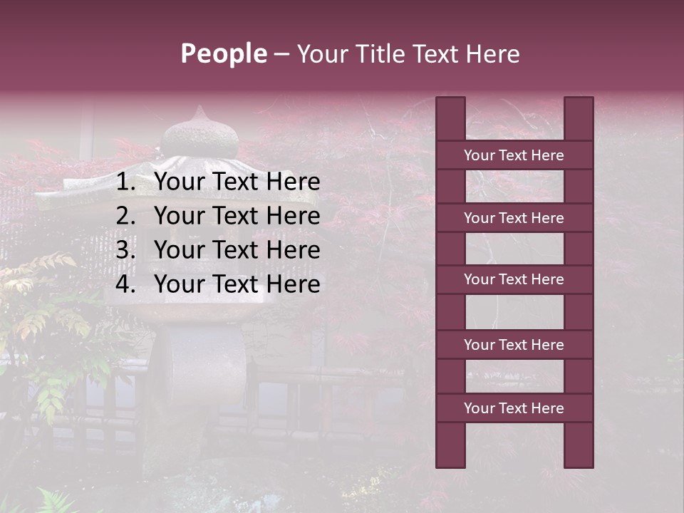 Gentle Tokyo Temple PowerPoint Template