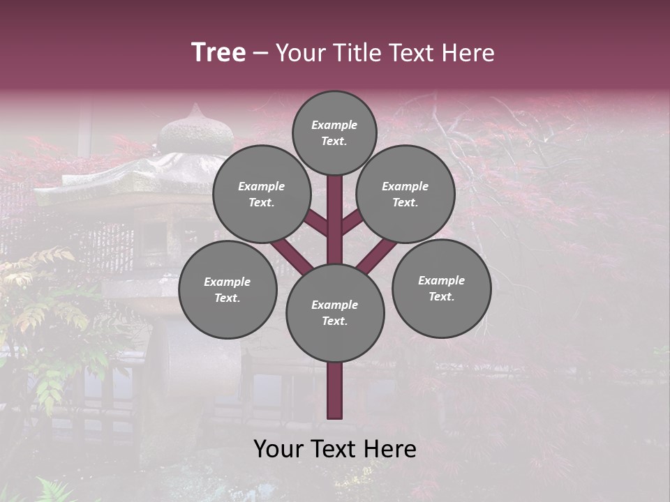 Gentle Tokyo Temple PowerPoint Template