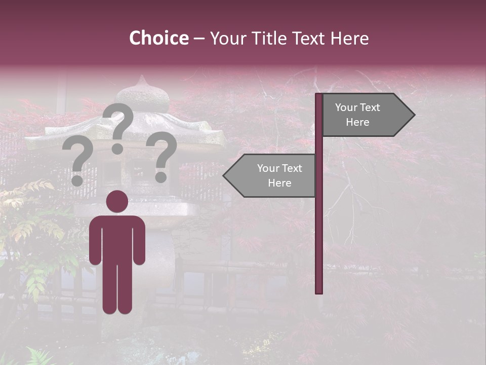 Gentle Tokyo Temple PowerPoint Template