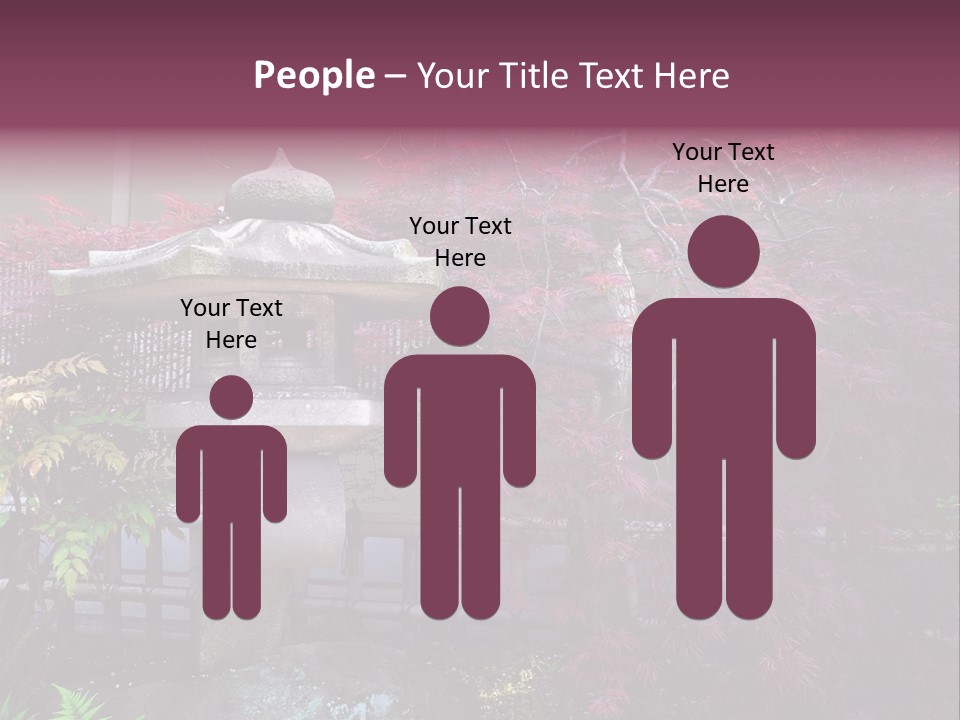 Gentle Tokyo Temple PowerPoint Template