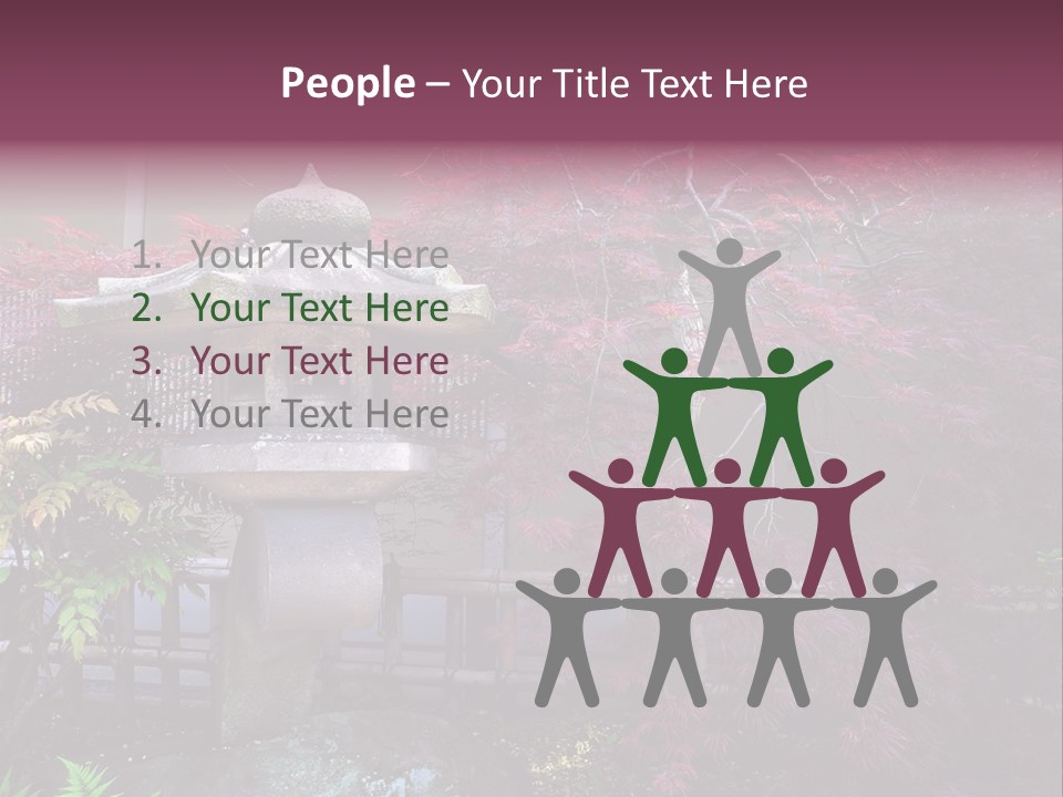 Gentle Tokyo Temple PowerPoint Template