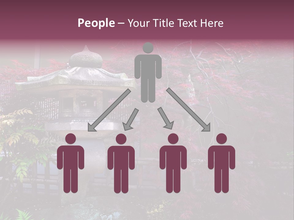 Gentle Tokyo Temple PowerPoint Template