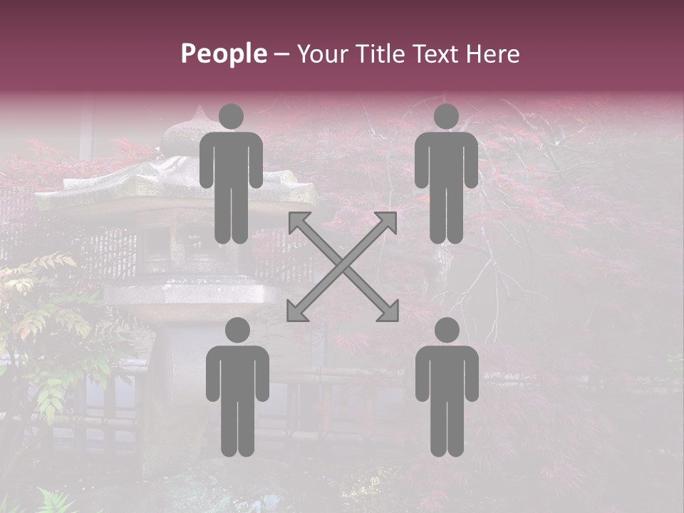 Gentle Tokyo Temple PowerPoint Template
