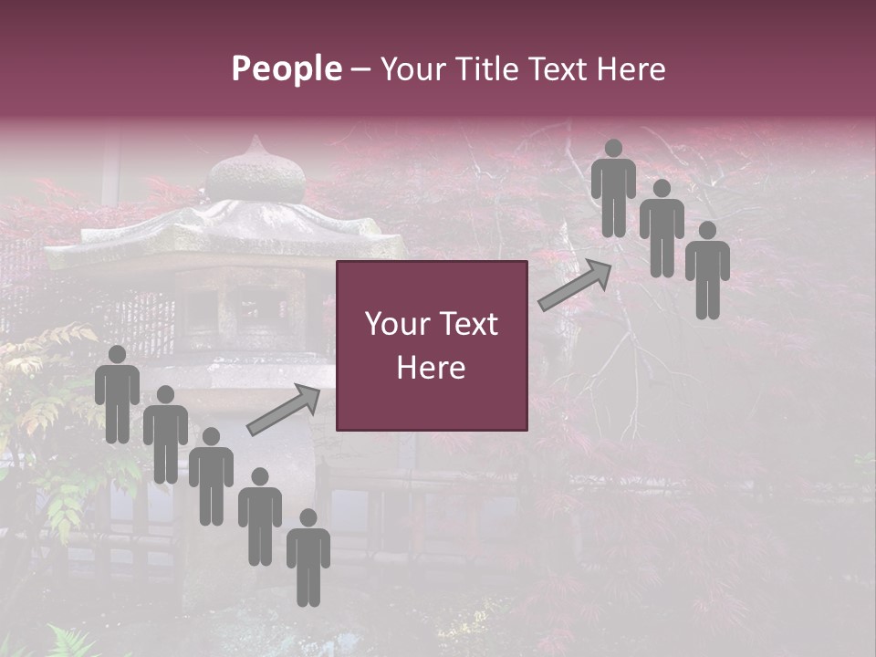 Gentle Tokyo Temple PowerPoint Template