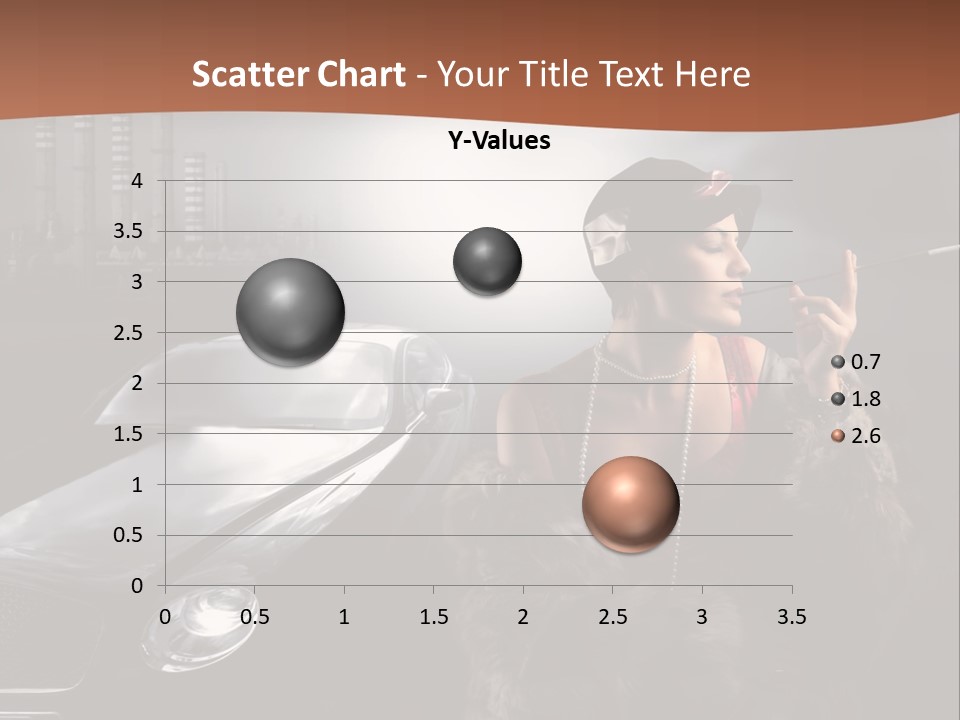 Night Fashion Chimney PowerPoint Template