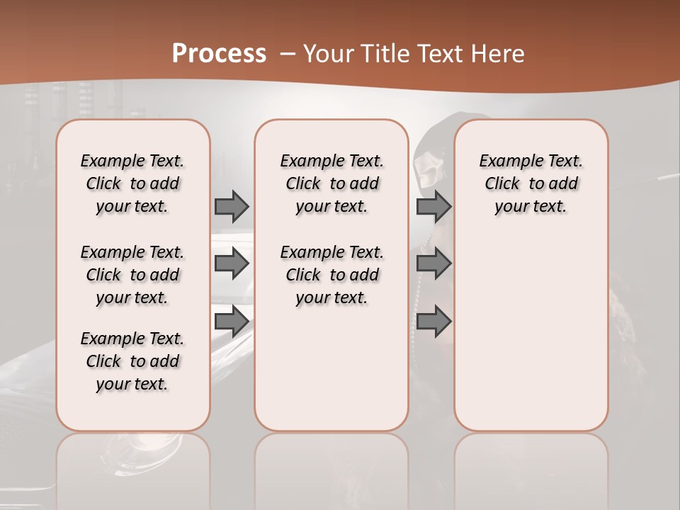 Night Fashion Chimney PowerPoint Template