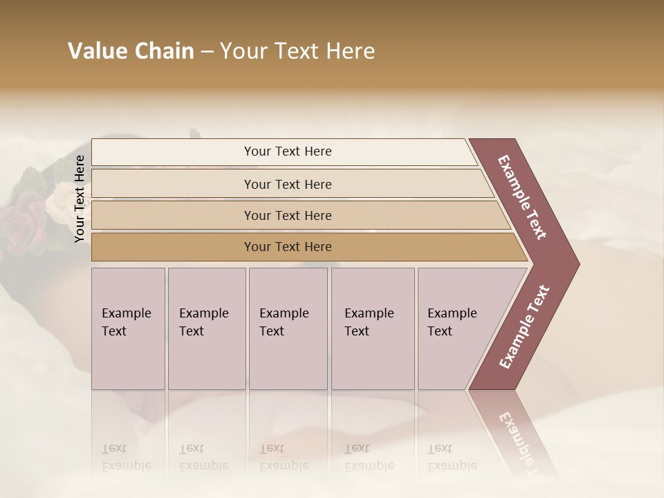 Toddler Flowers Laying PowerPoint Template