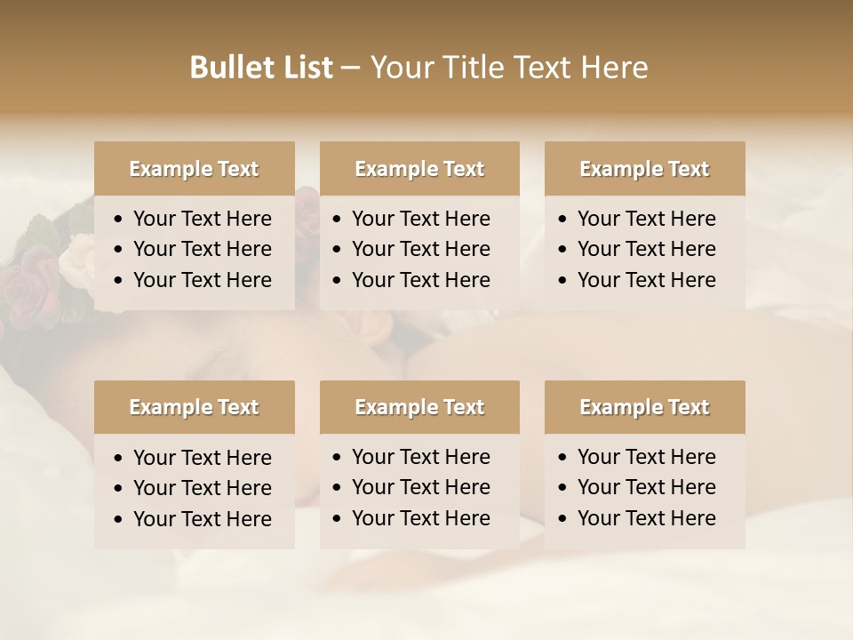 Toddler Flowers Laying PowerPoint Template