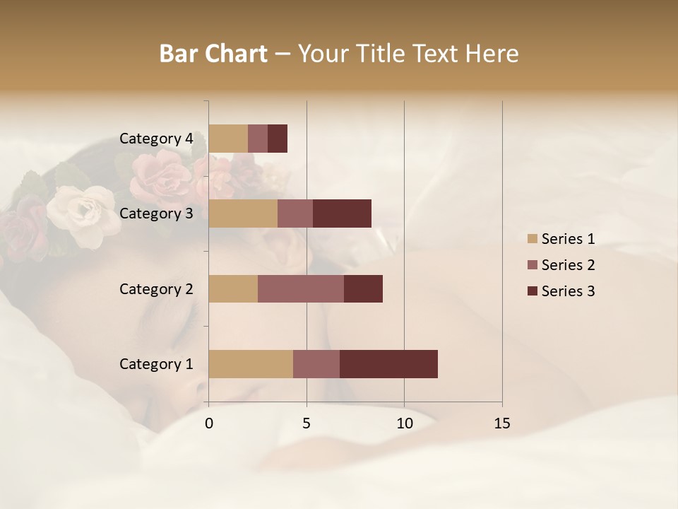 Toddler Flowers Laying PowerPoint Template