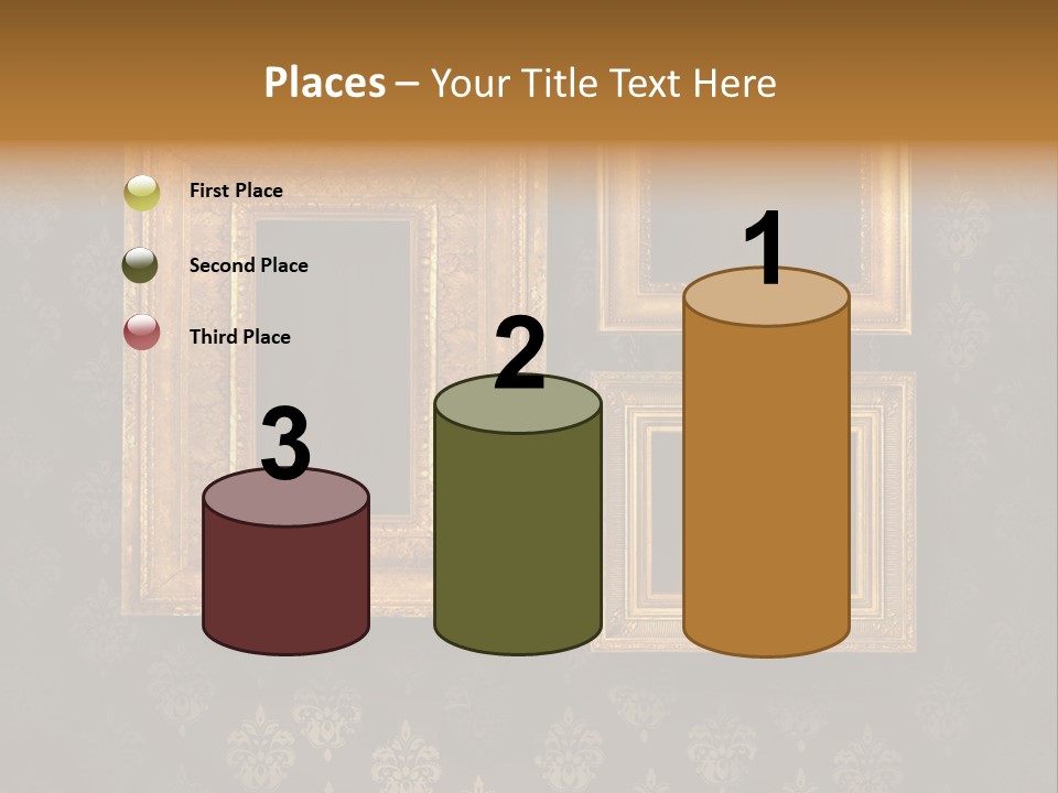 Room Rusty Backdrop PowerPoint Template