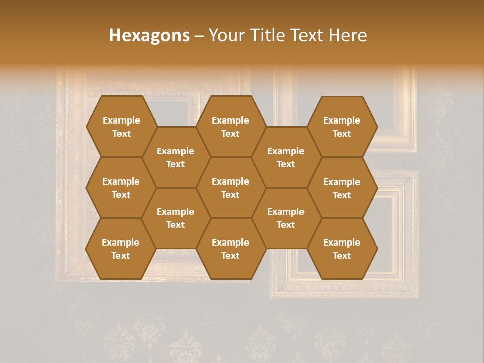 Room Rusty Backdrop PowerPoint Template